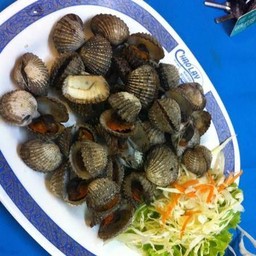 หอยแครงเผา