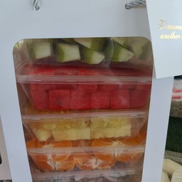 เชตของฝากผลไม้พร้อมทาน5อย่าง