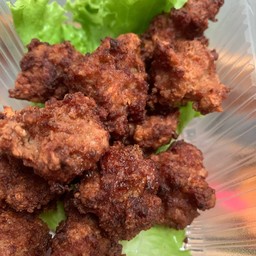 หมูสับทอดก้อนกลม-เป็นกับข้าว