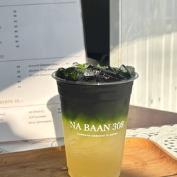 ชาเขียวน้ำผึ้งมะนาว