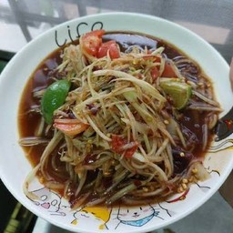 ตำปลาร้า (ไม่ใส่ปู)