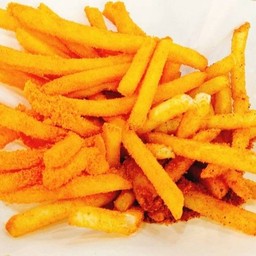 เฟรนซ์ฟรายส์เขย่าผงชีส