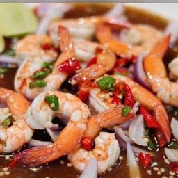 ยำกุ้งสุก พิเศษ