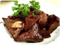 ตับเนื้อย่าง