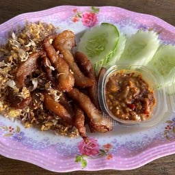 ครัวในบ้าน(หมูแดดเดียว&กะเพราพริกแห้ง)