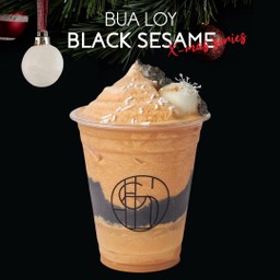 Slushy ชาชงดีงาดำ (หวาน 50%)