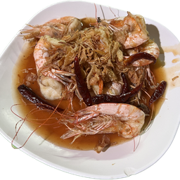 Deep Fried Prawns With Tamarind Sauce