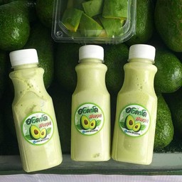 นมสดปั่นอโวคาโด หวานน้อย