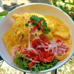 ข้าวไข่ข้นปูอัด