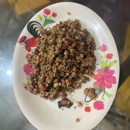 หมูผัดหนำเลียบ