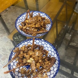 ปากเป็ดทอดกะเทียม