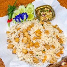 ข้าวผัดกากหมู