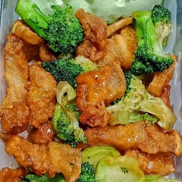 ข้าวผักบร็อคโคลี่.