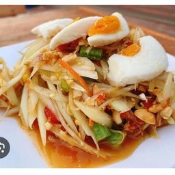 ตำไทยไข่เค็ม