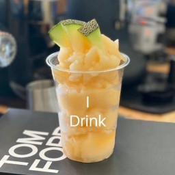 แคนตาลูปนมสดปั่น