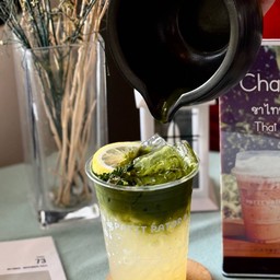 มัทฉะน้ำผึ้งมะนาว