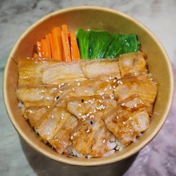 ข้าวหมูสามชั้นเทอริยากิ