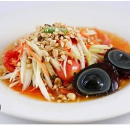 ตำไทยไข่เยี่ยวม้า