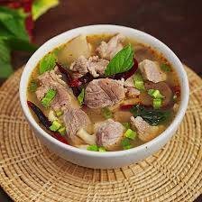 ต้มแซ่บหมูสด