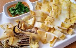 ปลาหมึก ย่าง