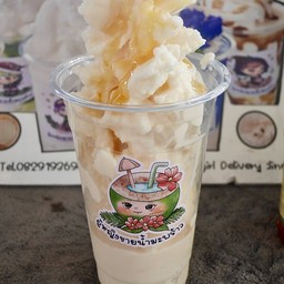 น้ำผึ้งคาราเมลนมสดปั่น ขนาด 22 ออนซ์