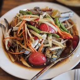 ส้มตำปูสด