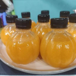 ส้มสายน้ำผึ้งคั้นสดๆ100% บรรจุขวด 220cc ใชส้มสายน้ำผึ้งแท้