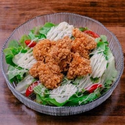 สลัดไก่ทอดคาราเกะมาโย