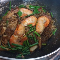 กุ้งอบวุ้นเส้น