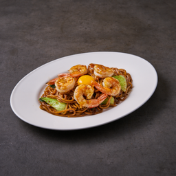 ผัดหมี่ฮกเกี้ยนกุ้ง