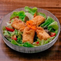 สลัดเต้าหู้ทอด