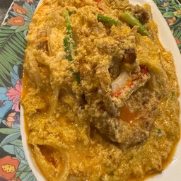 กุ้งผัดผงกะหรี่