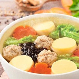 ต้มจืดเต้าหู้หมูสับ