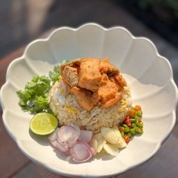 3-7 ข้าวคลุกแซลม่อน