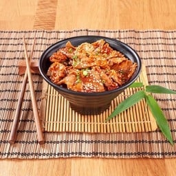 ข้าวหน้าเนื้อบาร์บีคิว