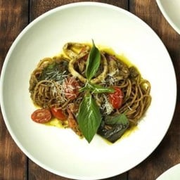 Seafood-Pesto-Spaghetti