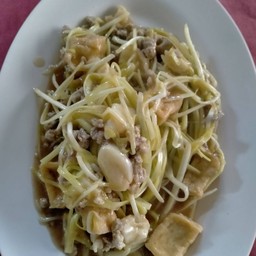 ผัดกุไฉ่เต้าหู้หมูสับ