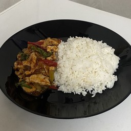 ข้าวผัดพริกเผา