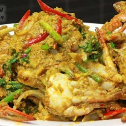 ปูม้าผัดผงกระหรี่