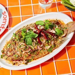 น้ำตกปลาทอด