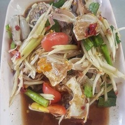 ตำปลาร้าปูม้า