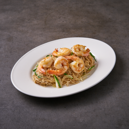 ผัดหมี่ซั่วกุ้ง
