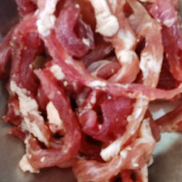 หมูทอดแดดเดียว