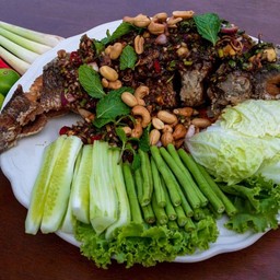 ปลาช่อนลุยสวน