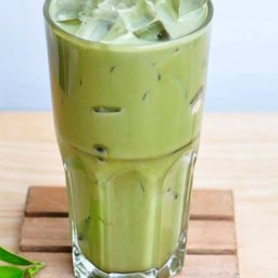 ชาเขียวนมสดเย็น