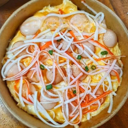 ไข่ข้น ไส้กรอก ปูอัด