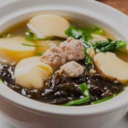 ต้มจืดเต้าหู้หมูสับ