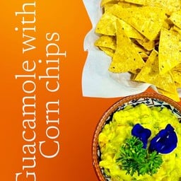 Guacamole with Corn Chips