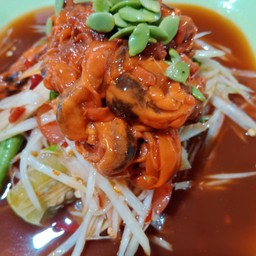 ตำปูปลาร้าหอยดอง