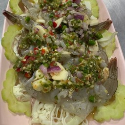 กุ้งแช่น้ำปลา